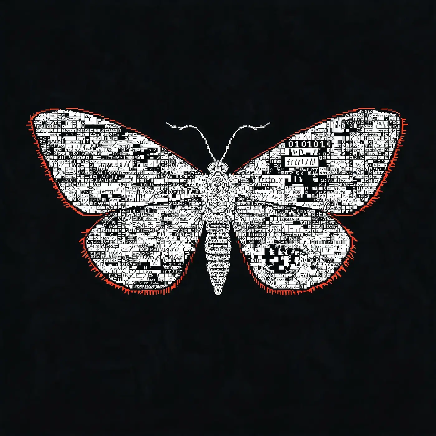 Abstract specimen plate representing persistent anonymous application state and a token-bound map